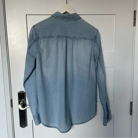 Light Blue Denim Shirt by Caslon - Picture 5 of 7